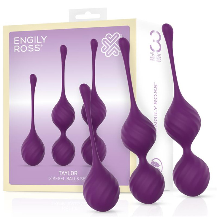 Taylor 2.0 Bolas Kegel Silicona Púrpura de Engily Ross | VibraZon