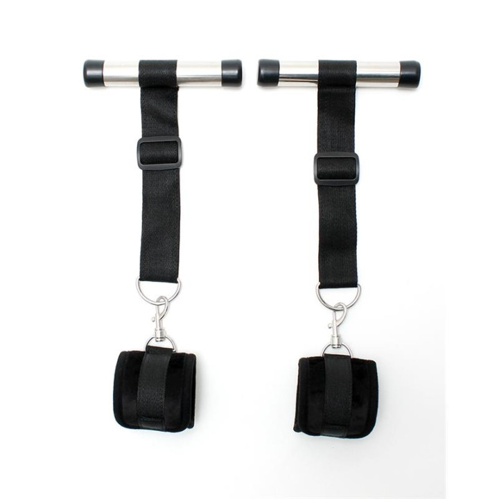 Restricciones para Puerta Negro de Bondage Play | VibraZon