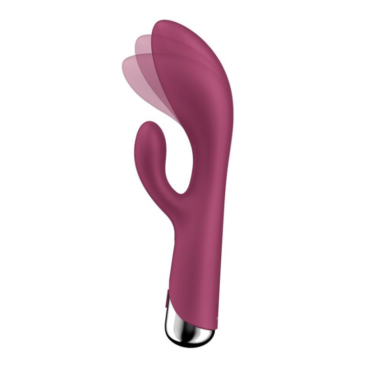 Spinning Rabbit 1 Rojo de Satisfyer | VibraZon