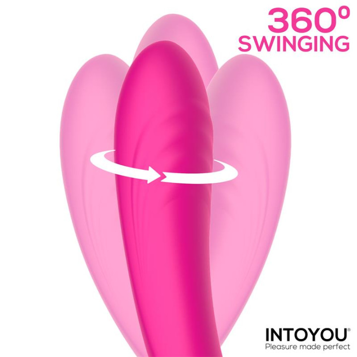 Lanty Vibrador para Parejas con Oscilación 360º y Control Remoto de Intoyou | VibraZon