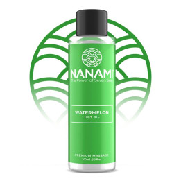 Nanami Aceite de Masaje Efecto Calor Aroma a Sandía 100ml | VibraZon
