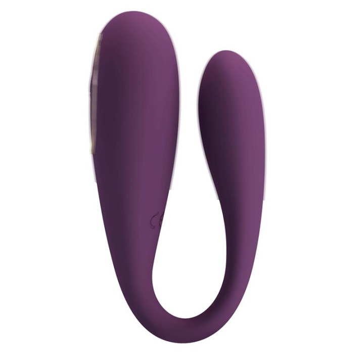 August Vibrador de Parejas con APP Lila de Prettylove | VibraZon