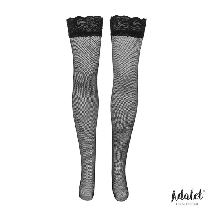 Rania Medias con Cinta de Silicona Antideslizante de Adalet Lingerie