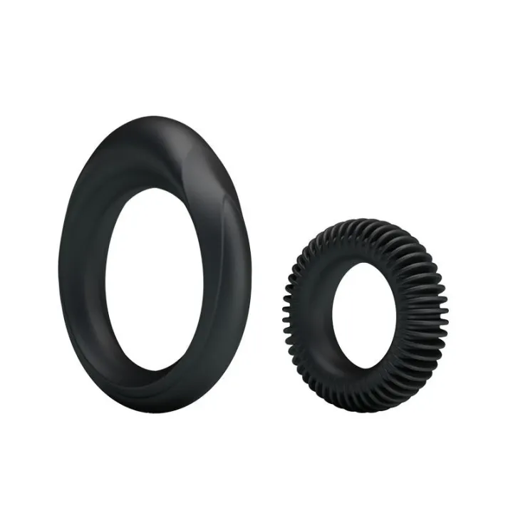 Manhood Set de 2 Anillo para el Pene de Baile