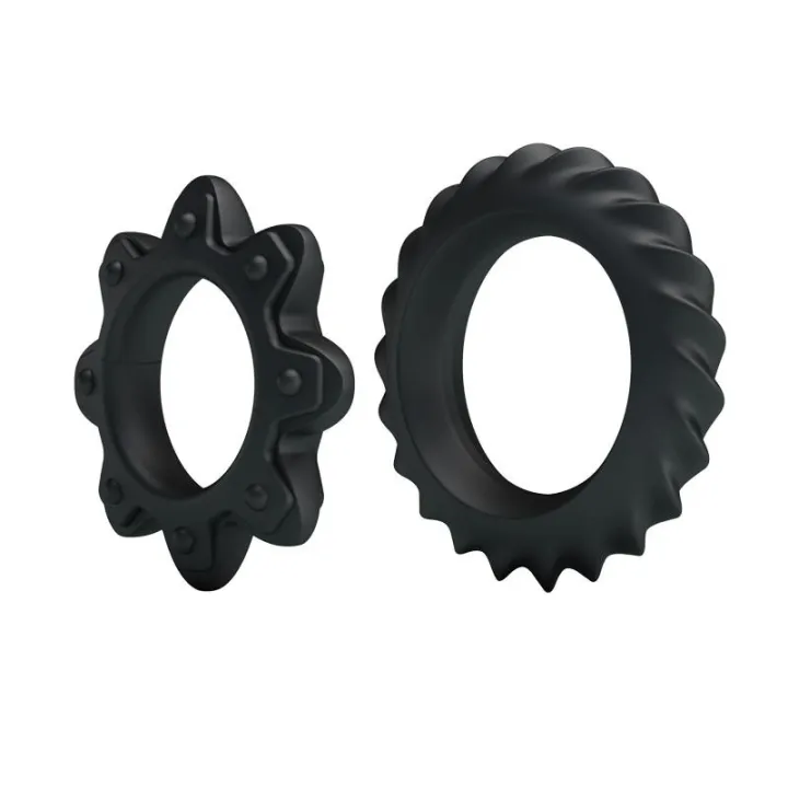 Flowering Set de 2 Anillos para el Pene de Baile