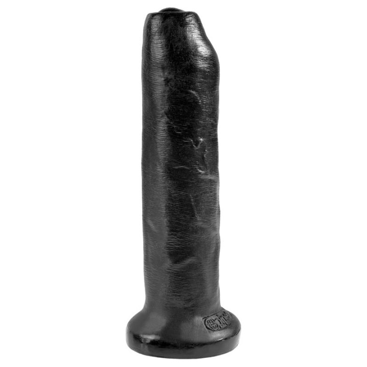King Cock Dildo Realista con Glande Retráctil Color Negro 7 | VibraZon