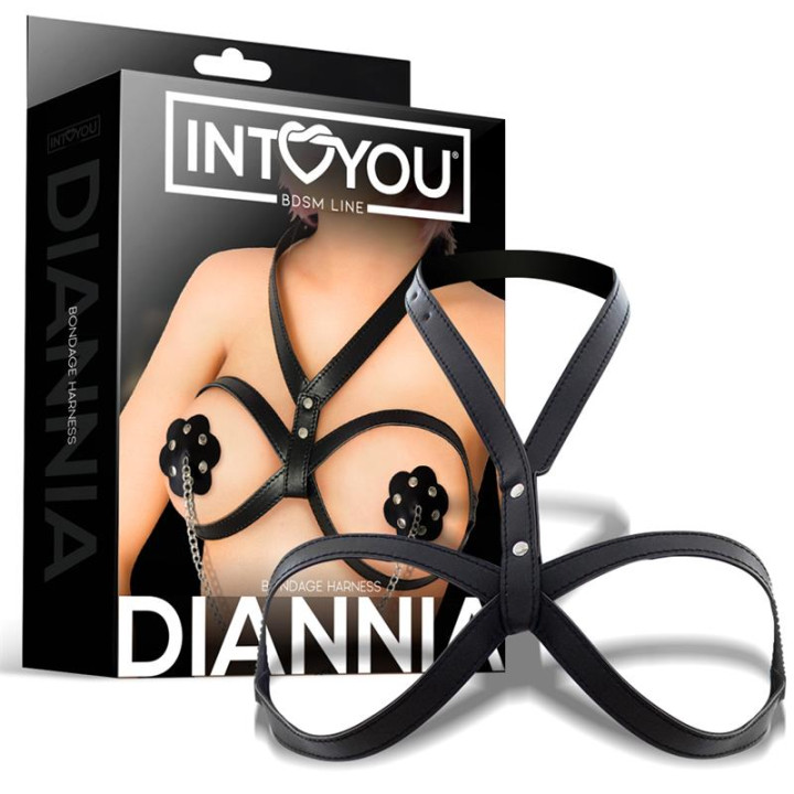 Diannia Arnés de Pecho Bondage de Intoyou Bdsm Line | VibraZon