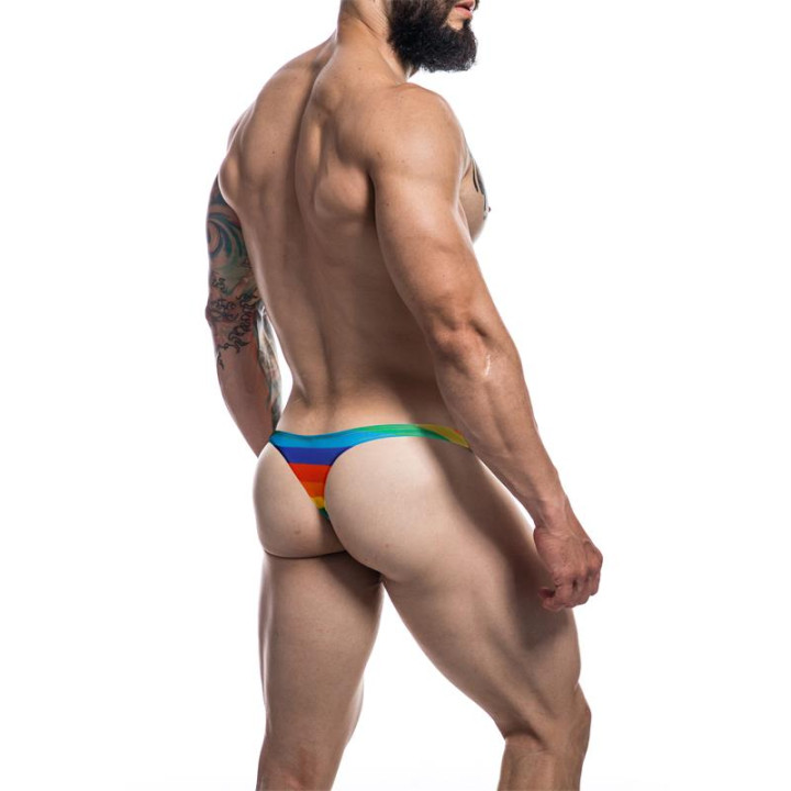 C4M03 Tanga Arcoiris Rainbow de Cut4Men | VibraZon