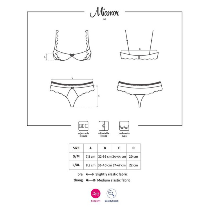 Miamor Set de 2 Piezas de Obsessive | VibraZon