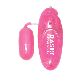 Huevo Vibrador Jelly Rosa de Basix Rubber Works | VibraZon