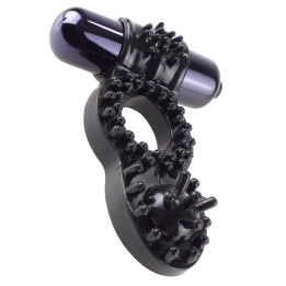 Fantasy C-Ringz Super Anillo Ball-Banger Negro | VibraZon