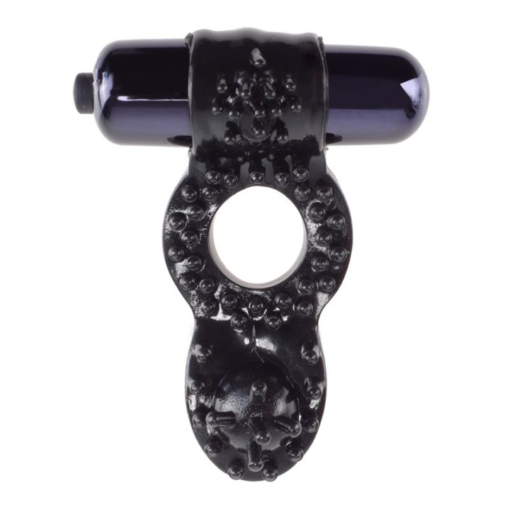 Fantasy C-Ringz Super Anillo Ball-Banger Negro | VibraZon