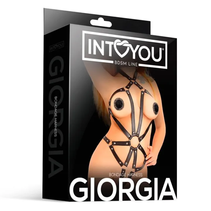 Giorgia Arnés de Cuerpo Entero para Bondage de Intoyou Bdsm Line