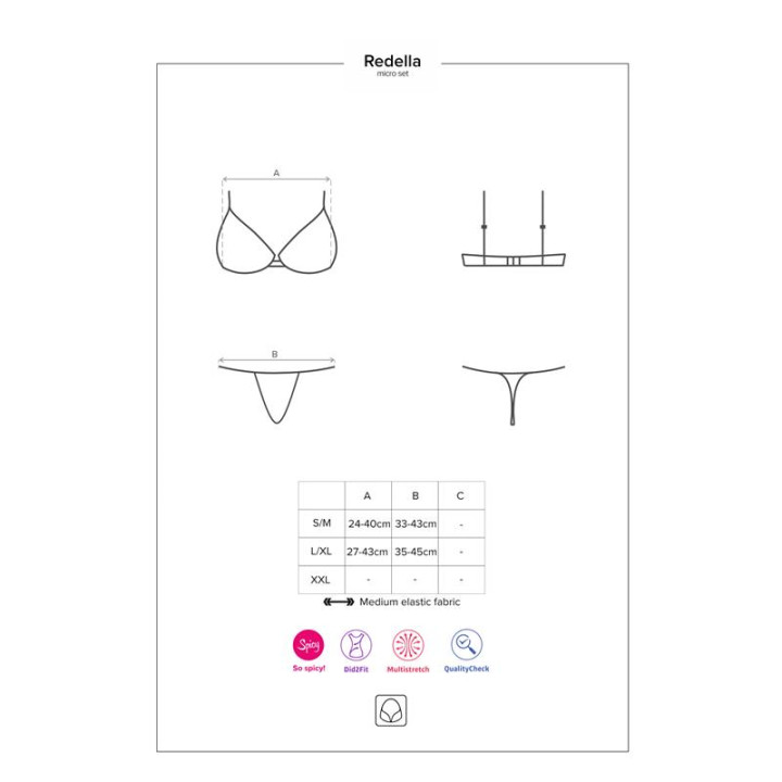 Redella Set de 2 de Obsessive | VibraZon