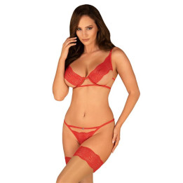 Mellania Set de Sujetador y Tanga de Obsessive | VibraZon