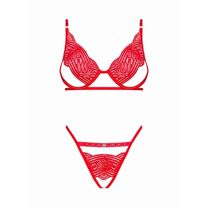 Mellania Set de Sujetador y Tanga de Obsessive