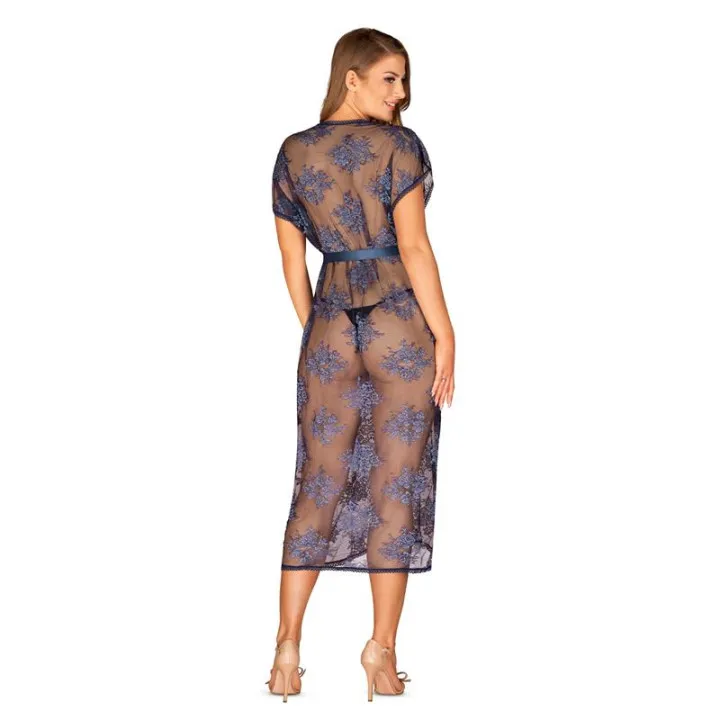 Flowlace Kimono Azul Turquesa de Obsessive
