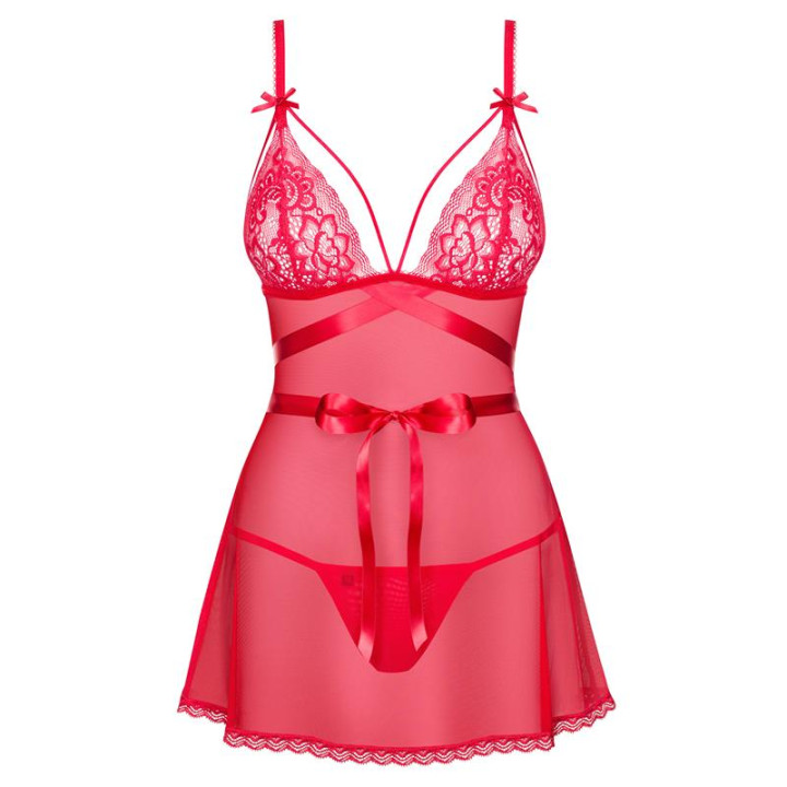 Lovlea Badydoll Rojo de Obsessive | VibraZon