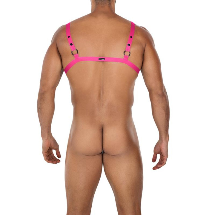 H4RNESS04-C Arnés Cruzado Ring Rosa Talla Única de Cut4Men | VibraZon