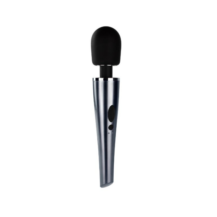 Wand Massager Relyme USB Silicone Black de Tardenoche | VibraZon