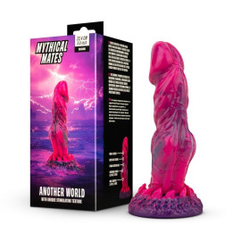 Dildo Another World Rosa y Púrpura 22.4 cm - 8.8 de Mythical Mates | VibraZon
