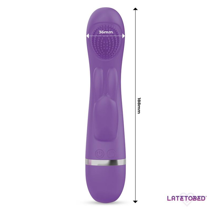 Tinka Vibrador con Movimiento Tickling de Latetobed | VibraZon