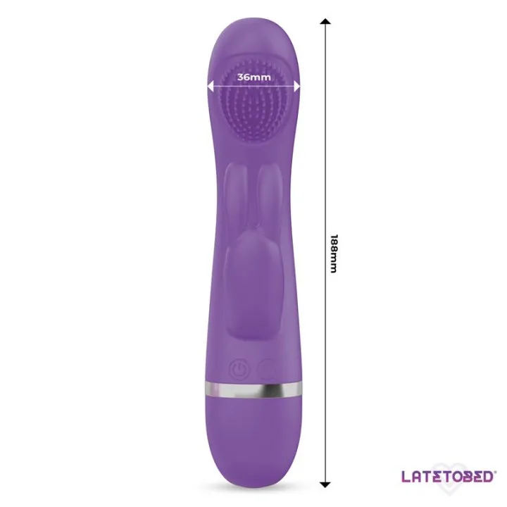 Tinka Vibrador con Movimiento Tickling de Latetobed