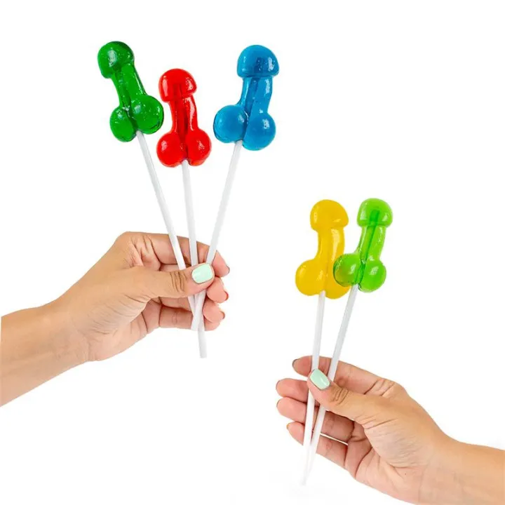 Expositor Piruletas Pene Sabores con Alcohol 40 uds de Secret Play