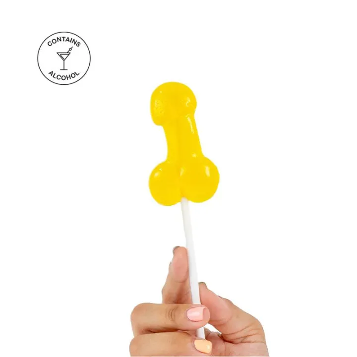 Piruleta de Pene Sabor Piña Colada con Alcohol de Secret Play