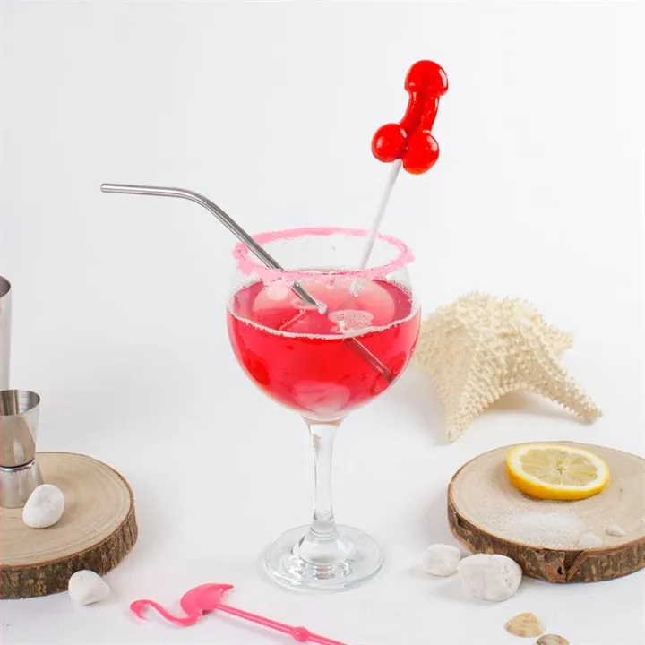 Piruleta de Pene Sabor Daiquiri de Fresa con Alcohol de Secret Play