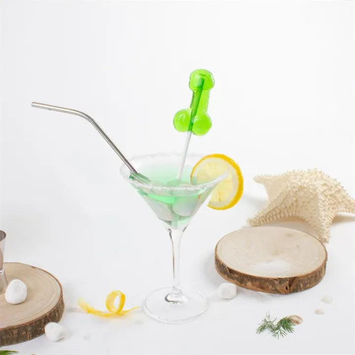 Piruleta de Pene Sabor Caipirinha con Alcohol de Secret Play