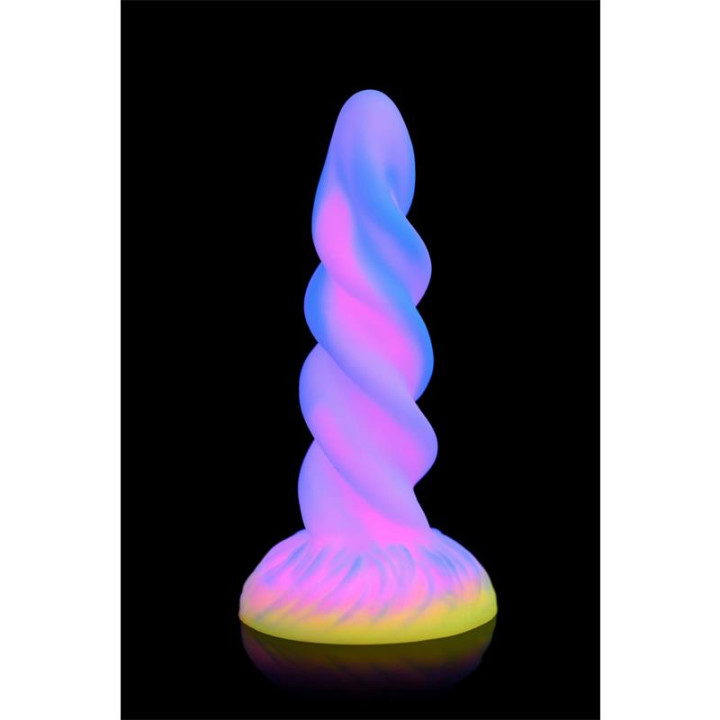 Dildo Unicornio Brilla en la Oscuridad de Creature Cocks | VibraZon