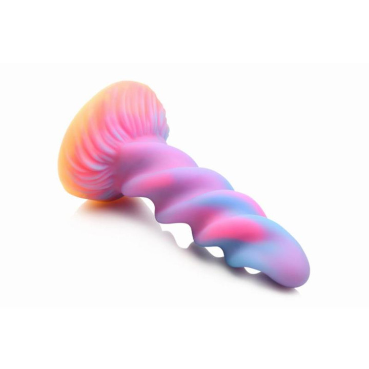 Dildo Unicornio Brilla en la Oscuridad de Creature Cocks | VibraZon