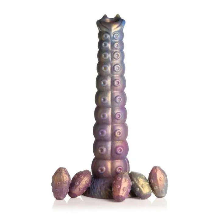 Dildo Ovoposito con 5 huevos Deep Invader Tentacle de Creature Cocks