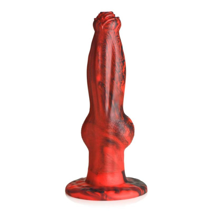 Dildo con Vibración y Thrusting Hel-Wolf de Creature Cocks | VibraZon