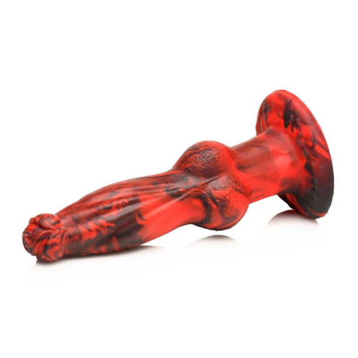 Dildo con Vibración y Thrusting Hel-Wolf de Creature Cocks | VibraZon