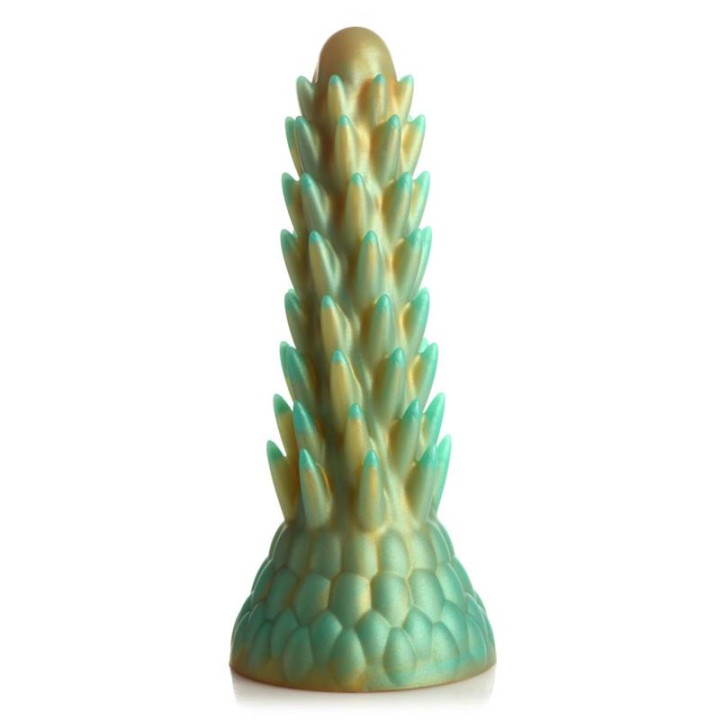 Dildo Dragón Stegosaurus Spiky Reptile de Creature Cocks | VibraZon