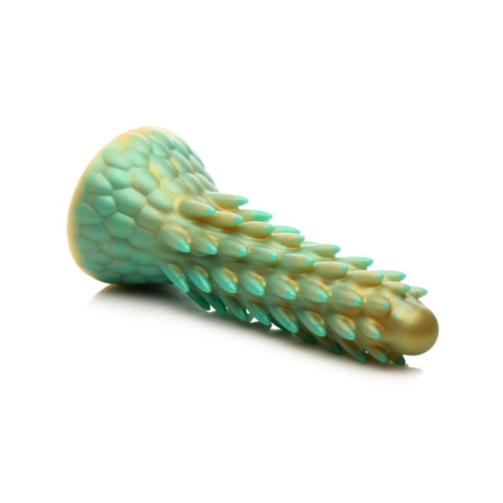 Dildo Dragón Stegosaurus Spiky Reptile de Creature Cocks | VibraZon