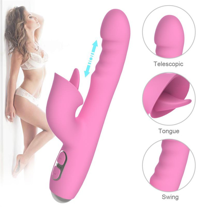 T-May Vibrador con Empuje y Movimiento Swing de Nalone | VibraZon