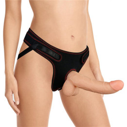 Arnés con Dildo Easy Strapon 8.5 de Lovetoy | VibraZon