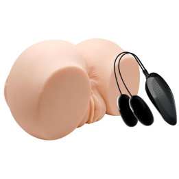 Masturbador Vagina y Ano con Vibración de Crazy Bull | VibraZon