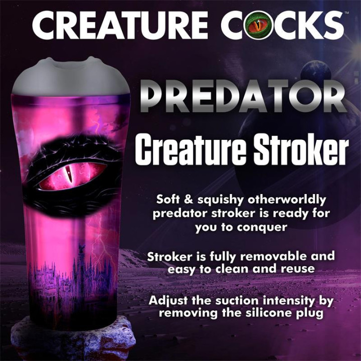 Masturbador Predator Creature 8.7 de Creature Cocks | VibraZon