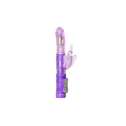 Vibrador con Mariposa - Púrpura de Easytoys | VibraZon