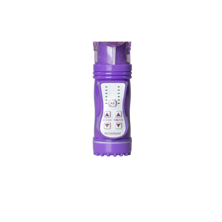 Vibrador con Mariposa - Púrpura de Easytoys | VibraZon