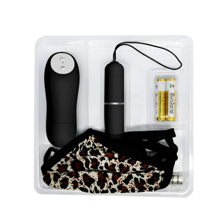 Wild Butterfly Braguita con Bala Vibradora y Control Remoto de Baile