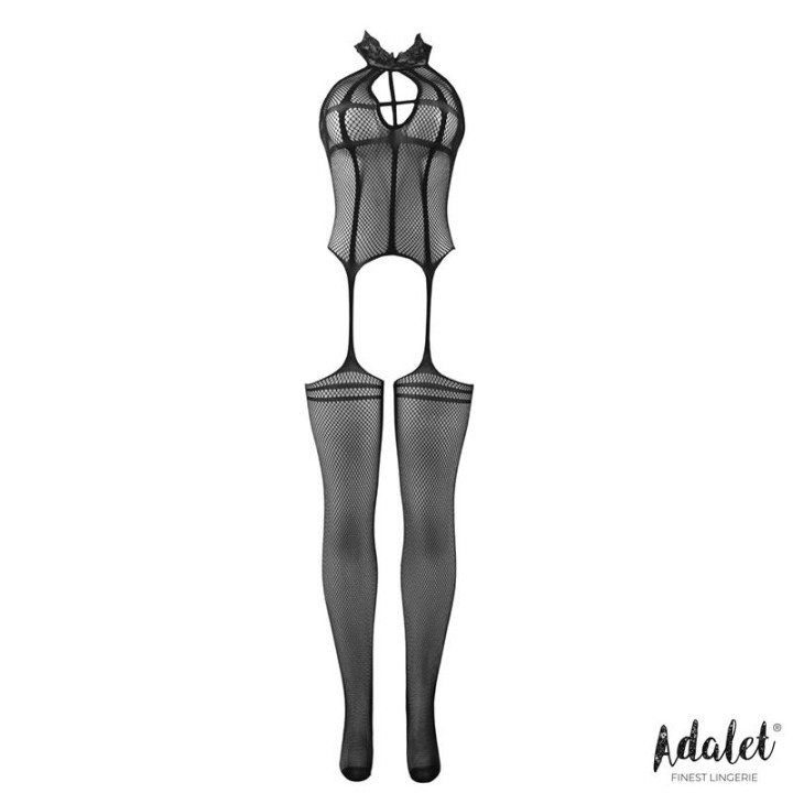 Mia Bodystocking con Liguero de Adalet Lingerie | VibraZon