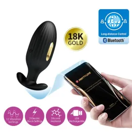 Jefferson Plug Anal con Electroshock y APP de Prettylove