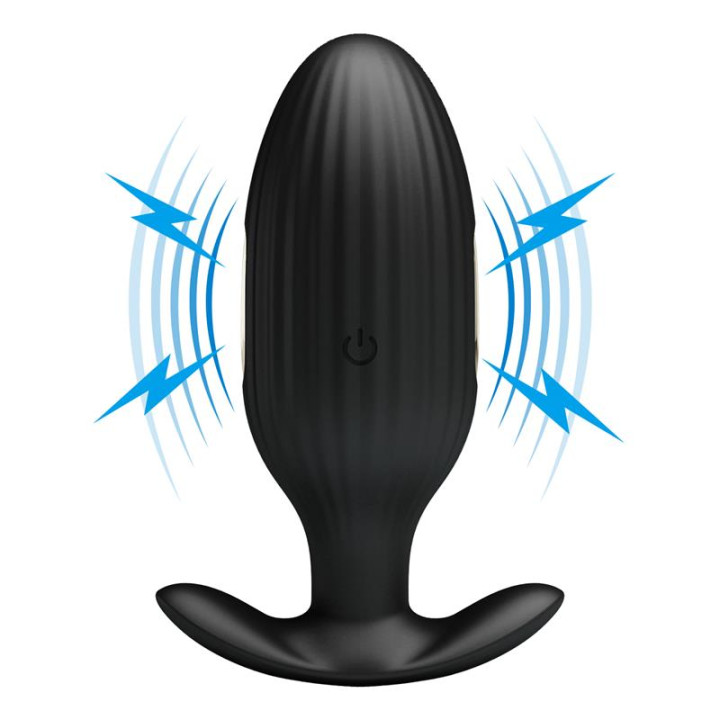 Jefferson Plug Anal con Electroshock y APP de Prettylove | VibraZon