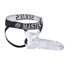 Grand Mamba XL Suspensorio con Dildo Hueco Transparente de Creature Cocks