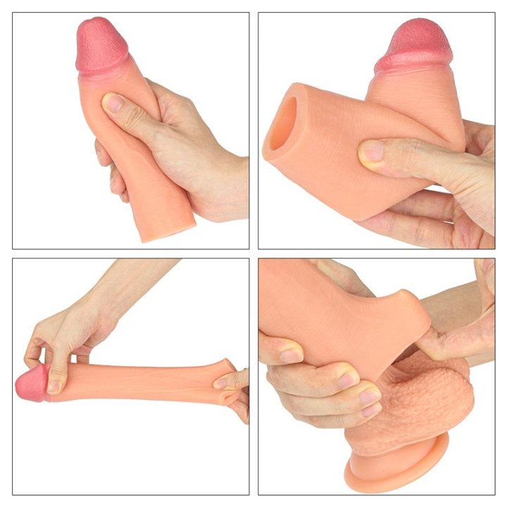Funda para el Pene Extender Add 1 de Lovetoy | VibraZon